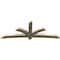Ekena Millwork Davenport Rough Sawn Timber Gable Bracket, Douglas Fir, 108"W x 40"H x 4"D x 6"F, 9/12 Pitch GBW108X40X0406DAV00RDF - alternate 5